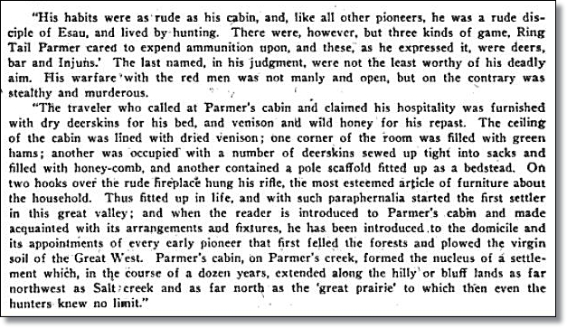General Slack's Account of Martin Parmer